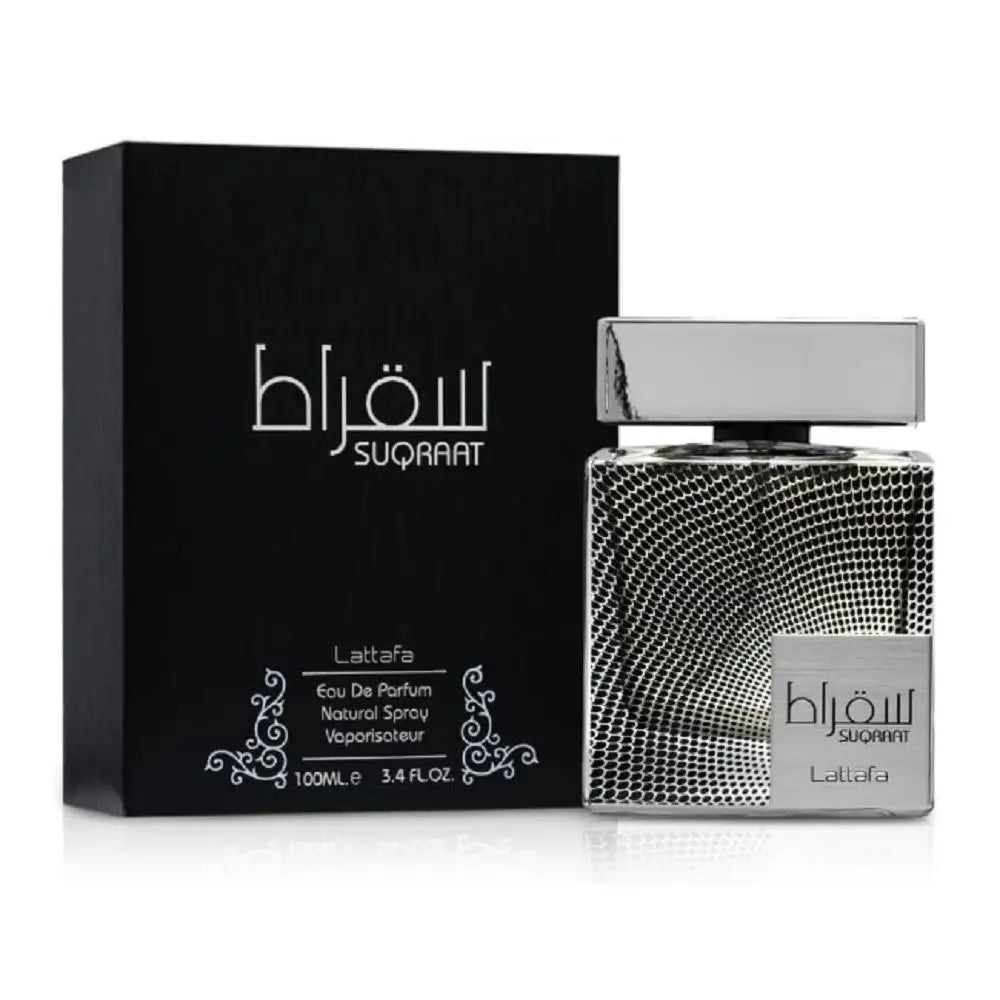 Suqraat de lattafa perfume for men - 100% original and long-lasting eau de parfum 100ml