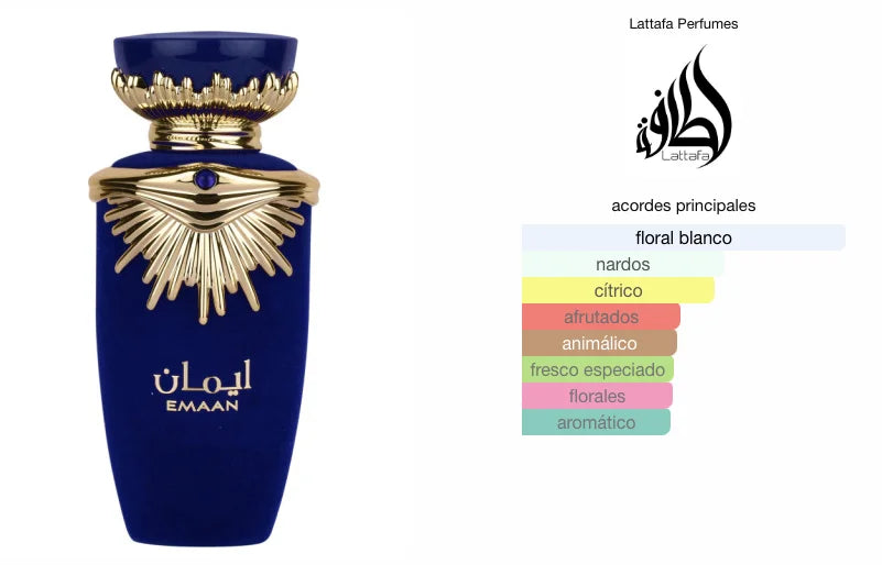 Lattafa emaan perfume 100 ml - eau de parfum - women
